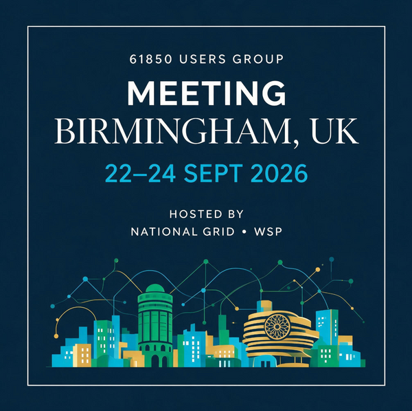 61850ug Vendor Sponsor Demonstration Table - Birmingham, United Kingdom - 2026
